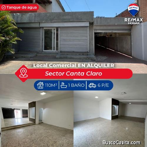 local alquiler maracaibo EN SECTOR CANTA CLARO 190924