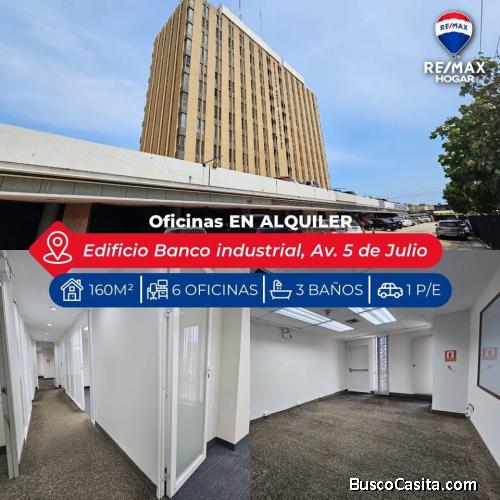 Oficina alquiler Maracaibo en Banco Industrial 101024