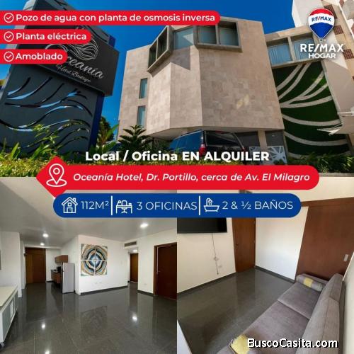 Oficina alquiler Maracaibo en Oceanía Hotel 311024