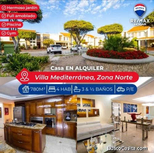 Casa alquiler Maracaibo en Villa Mediterránea 061124