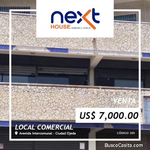 LOCAL COMERCIAL EN VENTA AV. INTERCOMUNAL CIUDAD OJEDA NEXT 305