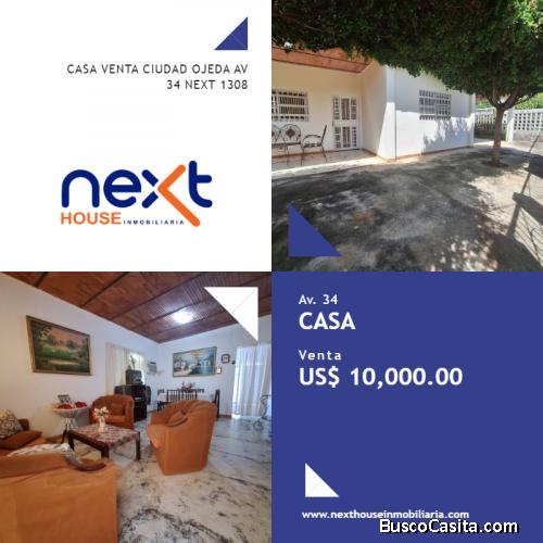 CASA VENTA CIUDAD OJEDA AVENIDA 34 NEXT 1308