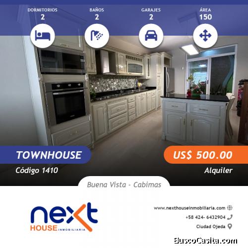 TOWN HOUSE ALQUILER AV HOLLYWOOD CABIMAS BUENA VISTA GARDEN NEXT 1410