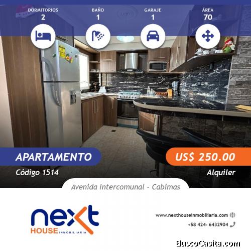 APARTAMENTO ALQUILER AV INTERCOMUNAL CABIMAS NEXT 1514
