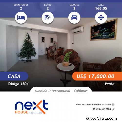 TOWNHOUSE EN VENTA CABIMAS LOS MEDANOS NEXT 1504