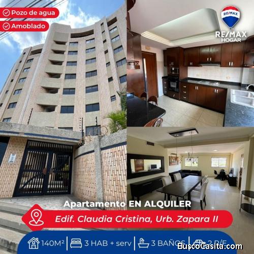 Apartamento alquiler Maracaibo Edificio Claudia Cristina 181124