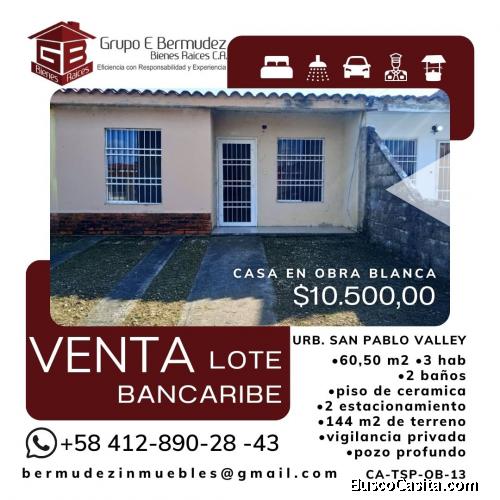 Casa en venta en San Pablo Valley, a Estrenar CA-TSP-OB-22