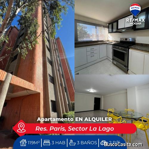 Apartamento Alquiler Maracaibo París 161224