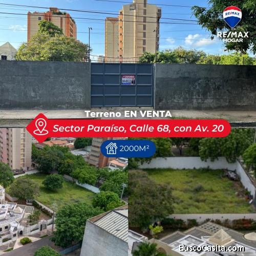 Terreno Venta Maracaibo Sector Paraíso 161224