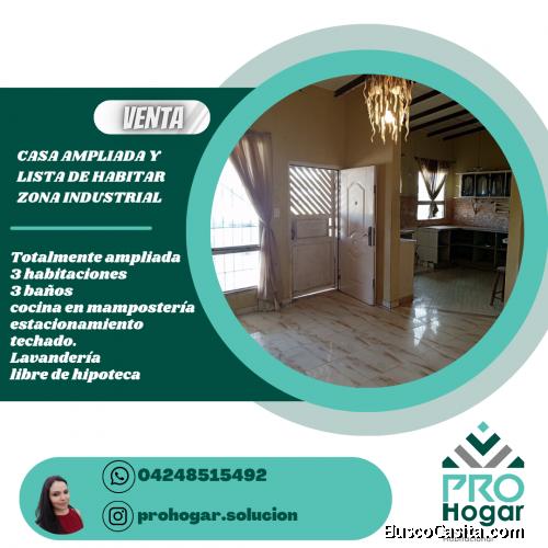 CASA EN VENTA EN LA ZONA INDUSTRIAL DE MATURIN 