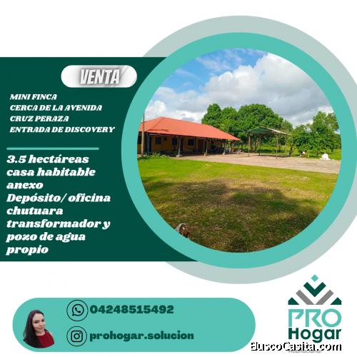 SE VENDE MINI FINCA CERCA DE LA AVENIDA CRUZ PERAZA DE MATURIN 