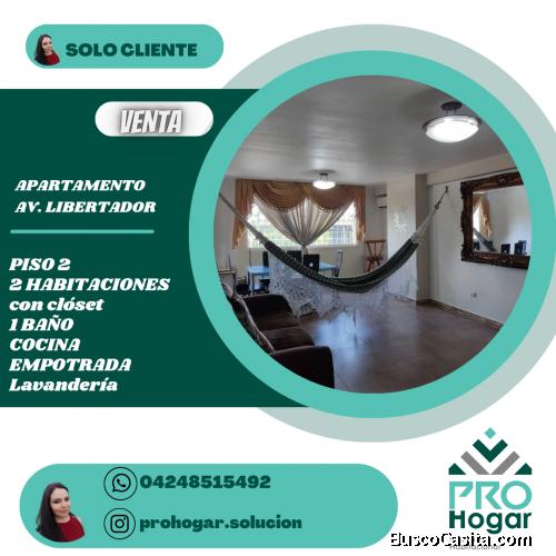APARTAMENTO EN LA AVENIDA LIBERADOR DE MATURÍN 