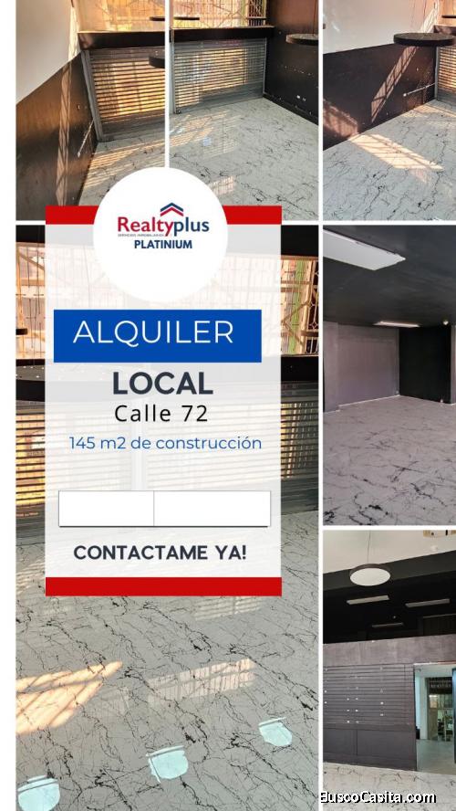 Se Alquila Local Comercial calle 72 Sector Paraiso. Maracaibo