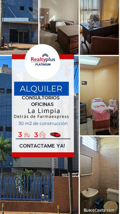 SE ALQUILAN CONSULTORIOS. Centro Médico La Limpia