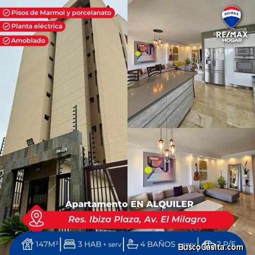 Apartamento Alquiler Maracaibo Ibiza Plaza 250325