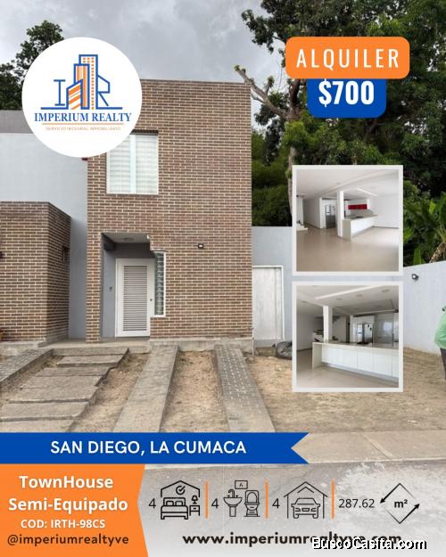 HERMOSO TOWN HOUSE, Sector La Cumaca, Res. Las Riadas - Imperium Realty