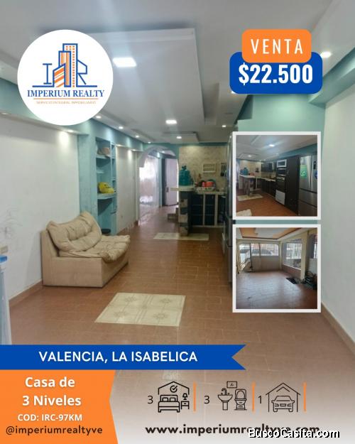 Casa de 3 Niveles en la Isabelica - Imperium Realty
