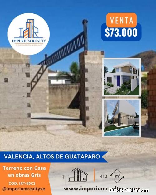 TERRENO Con Casa en Obra Gris - Imperium Realty