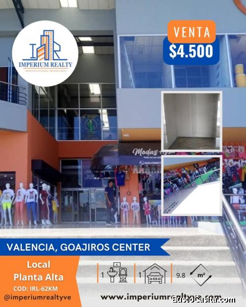 Se Vende Local Comercial en CC Los Guajiros en Planta Alta - Imperium Realty