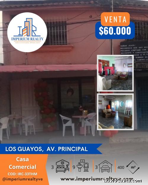 CASA COMERCIAL DE 2 NIVELES CON 7 LOCALES EN AV PRINCIPAL DE LOS GUAYOS - Imperium Realty