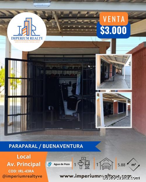 LOCAL COMERCIAL A PIE DE CALLE EN BUENAVENTURA, PARAPARAL - Imperium Realty