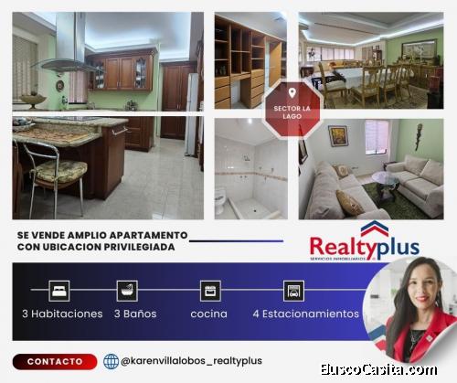 En venta apartamento Sector La Lago, con Planta Eléctrica, Maracaibo.