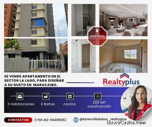 Se vende hermoso Apartamento, Sector La Lago, Maracaibo.