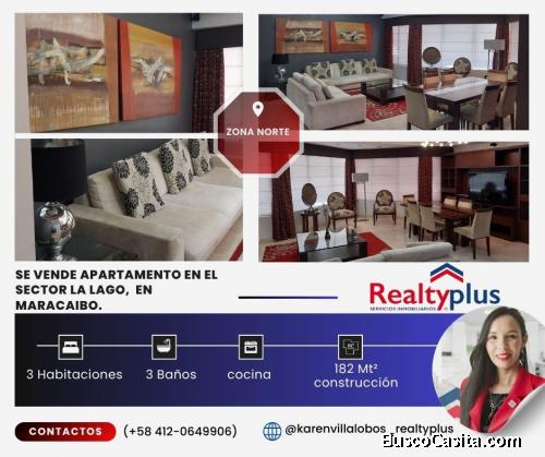 Se Vende Hermoso Apartamento Sector La Lago, Maracaibo.