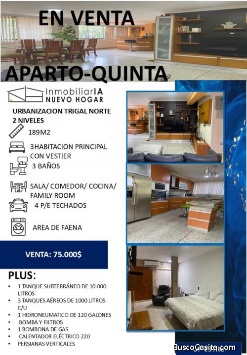 APARTO QUINTA TRIGAL NORTE