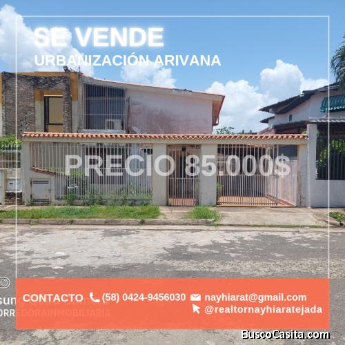 VENDO CASA PARA REMODELAR EN URBANIZACIÓN ARIVANA 