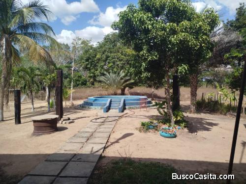 Finca casa de campo km 70 puerto Ordaz Bolivar