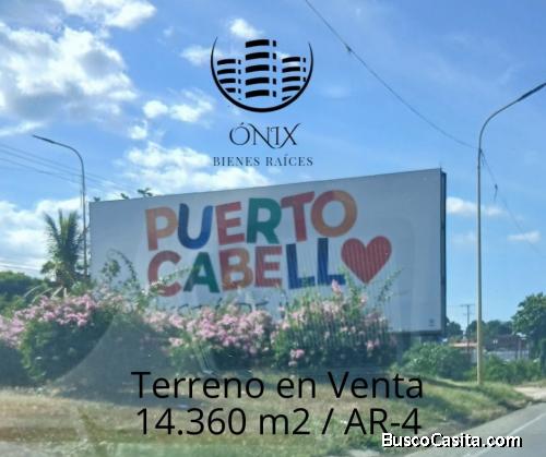 VENTA DE TERRENO 14.360 m2 EN PUERTO CABELLO