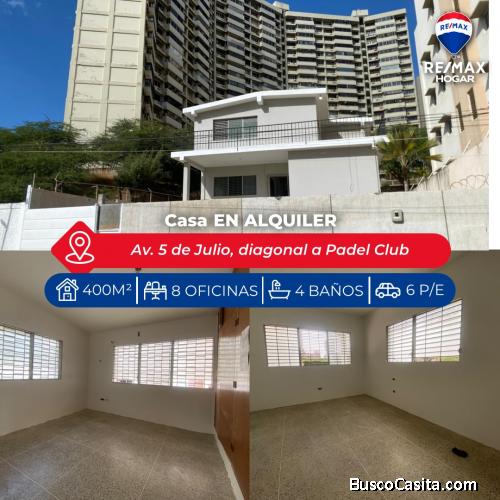 Casa comercial en alquiler. Av. 5 de Julio. Maracaibo. 040526