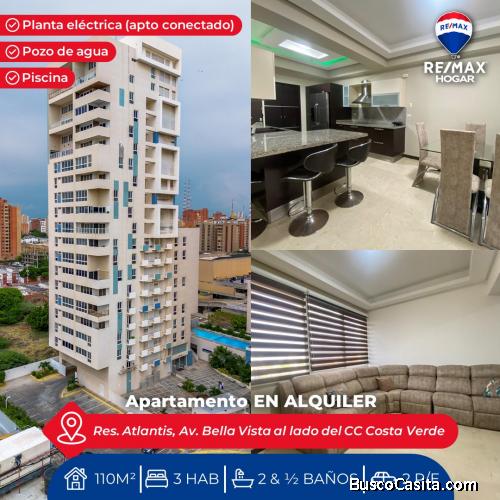 APARTAMENTO RESD. ATLANTIS. Av. Bella Vista. 050526