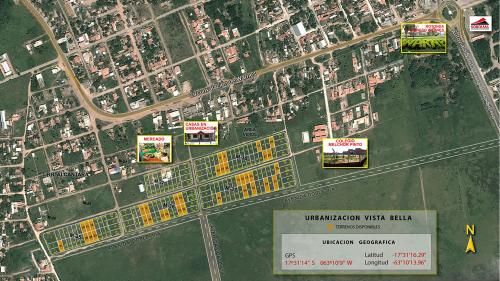 Lote para vivienda en Warnes, Santa Cruz, Bolivia