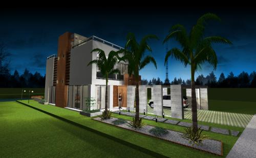 OFRESCO MODERNA Y HERMOSA VIVIENDA ESTILO MINIMALISTA
