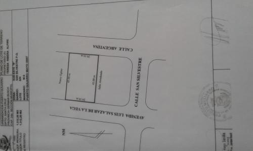 EN PUERTO QUIJARRO TERRENO A LA VENTA
