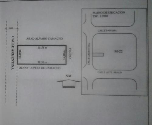 VENDO HERMOSO TERRENO CON CONSTRUCCION EN PUERTO QUIJARRO