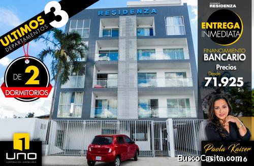 ULTIMOS DEPARTAMENTOS EN VENTA A ESTRENAR ZONA NORTE