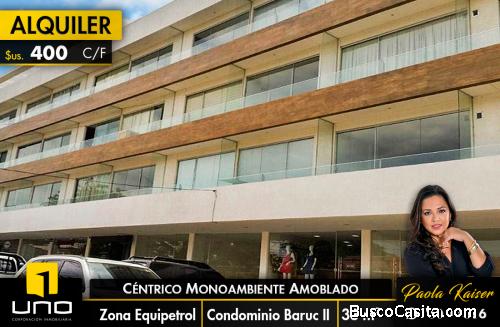 MONOAMBIENTE AMOBLADO EN ALQUILER