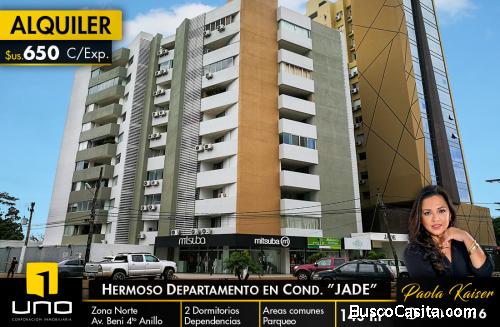 DEPARTAMENTO EN ALQUILER EN ZONA NORTE