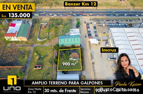 LOTE DE TERRENO EN VENTA ZONA NORTE