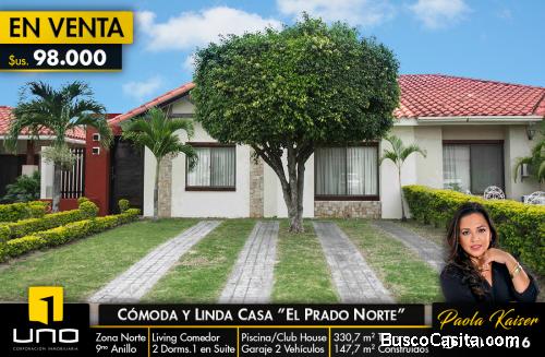 casa en venta en condominio zona norte