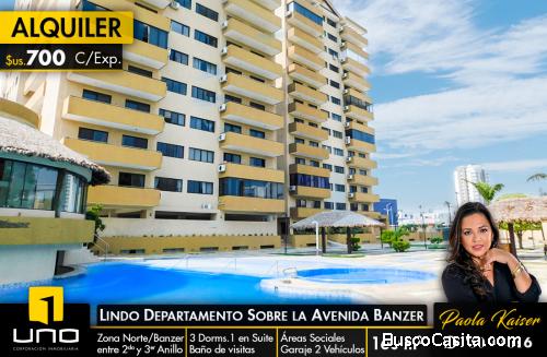 departamento en alquiler zona norte