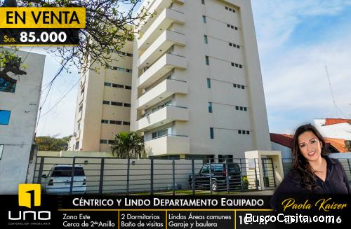 departamento equipado en venta
