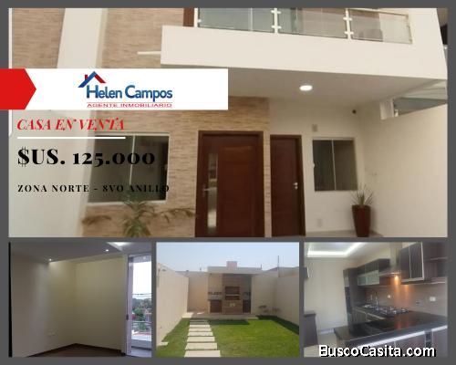 HERMOSA CASA EN VENTA - Zona Norte (Remanso)