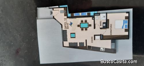 Extranjero vende departamento. Ideal para una pareja
