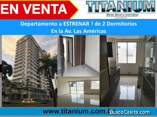 Departamento A ESTRENAR  en la av. Las Americas