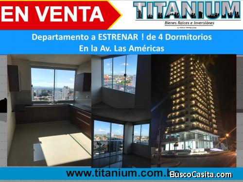 Departamento a ESTRENAR ! de 4 Dormitorios 