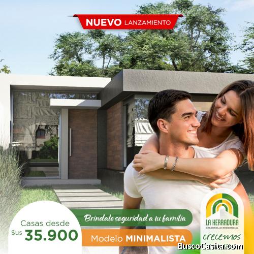 Casa Minimalista en Urb. La Herradura